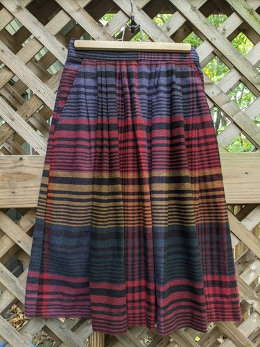スカート LOW CLASSIC : 24FW / CHECK PLEATED SKIRT (BROWN) Designer fashion, Seoul-fully created | W Concept