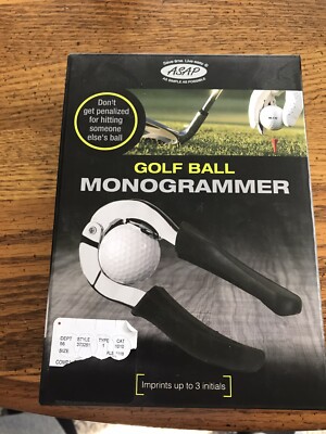 Ball Markers Golf Ball Monogrammer