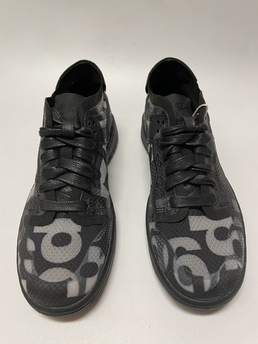 Pre-owned Nike Women's Dunk Low X Cdg Comme Des Garcons Print Black Cz2675-001 Size 5.5 Us