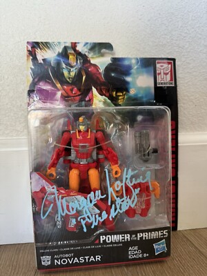 Transformer Novastar POTP Power Of The Primes MOC Signed By Morgan Lofting