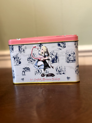 NEW! Alice & Flamingo English Afternoon Tea Tin - 40 Teabags