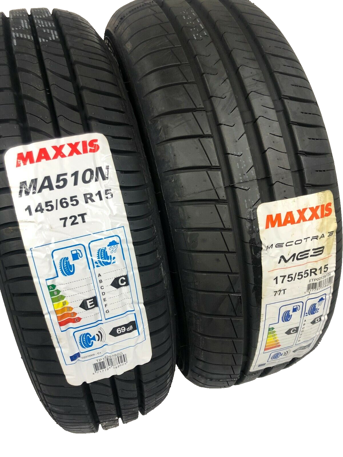 お買い得，新品 残溝6.5～7㎜!!☆ 145/65R15 &175/55R15 4本 ☆