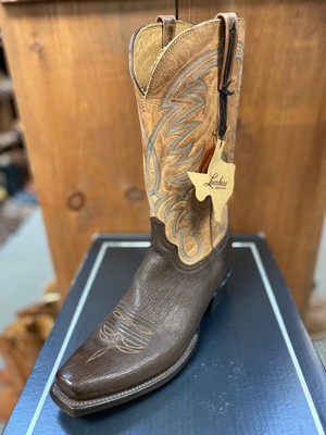 lucchese purple cowboy boots