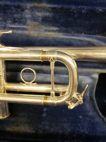 Bach Stradivarius Model 229L Silver C Trumpet.  CL 59871, L Bore, Early 1970s.