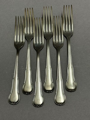 WMF Barock  6x Vorspeisegabel Unbenutzt aus 90`Silber