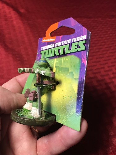 Penn Plax Teenage Mutant Ninja Turtles Aquarium Ornament Leonardo Mini TMNT31M