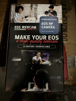 Canon EOS Webcam Accessories Starter Kit for EOS RP, Works with RP Model Digital