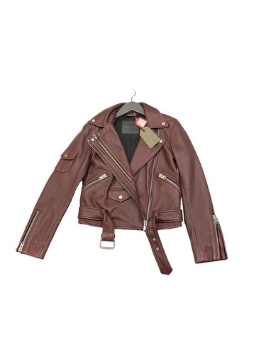 新品　ALLSAINTS KALEB LEATHER JACKET Sサイズ allsaints-kaleb-leather-jacket