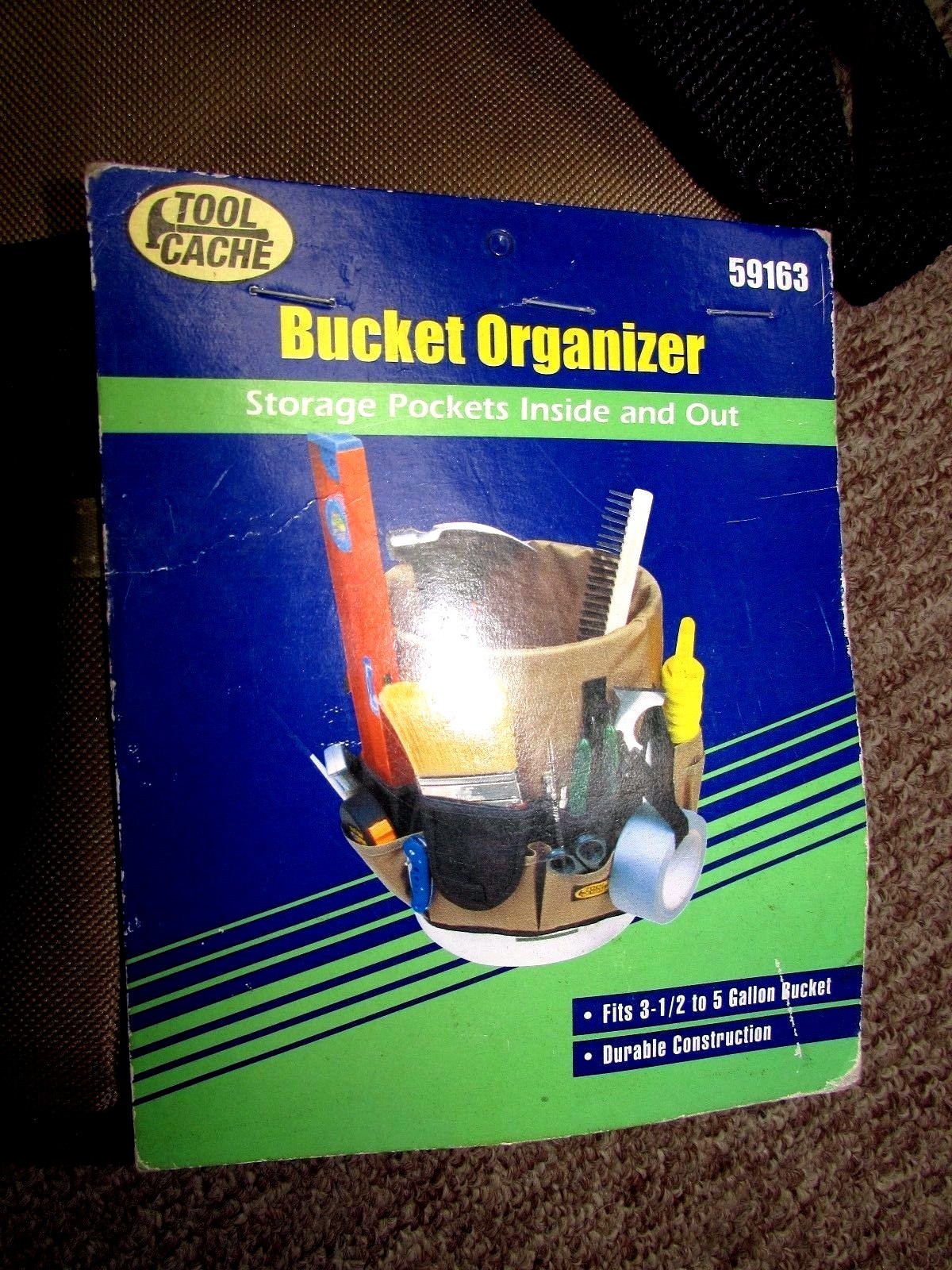 Tool Cache Bucket Organizer-Fits 3-1/2