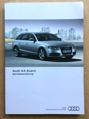 Betriebsanleitung Audi Avant