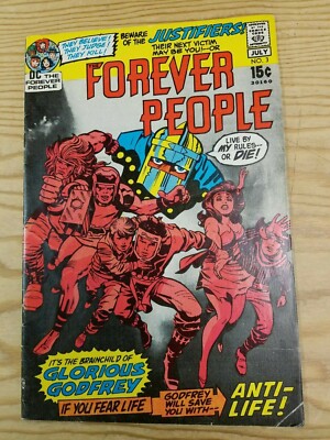 The Forever People #3 1st Appearance of Godrey and Justifiers 