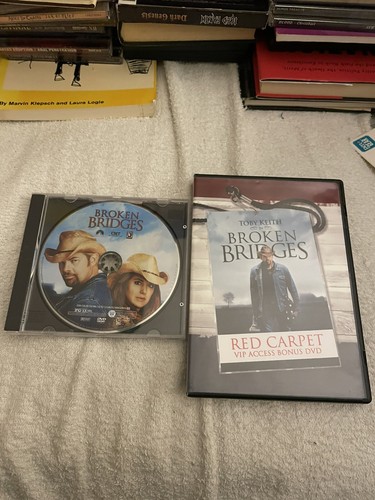 Toby Keith Broken Bridges DVD w/Red Carpet VIP Access Bonus