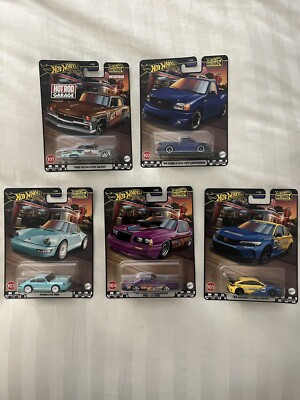 2024 Hot Wheels Premium Boulevard #101-105 GJT68-956W Complete Set of 5
