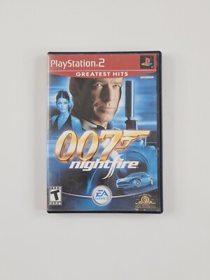 007 NightFire James Bond (Sony PlayStation 2, 2002) Complete CIB Tested Works