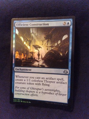 Efficient Construction Foil Mtg 033 Aether Revolt
