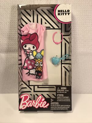 Barbie Hello Kitty My Melody Complete Looks Storytelling Fashion Pack 2018