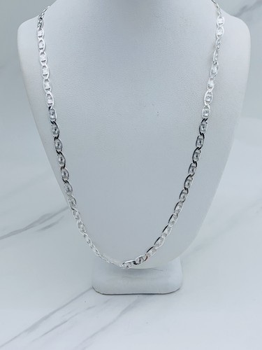 925 Sterling Silver 925 Necklace 24” Cadena En Plata | eBay