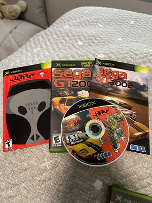 Sega GT 2002 / Jet Set Radio Future - Original Xbox Game - Complete/Tested