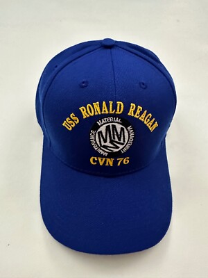 The Corps USS Ronald Reagan CVN 76 3MTT Blue Baseball Cap One Size