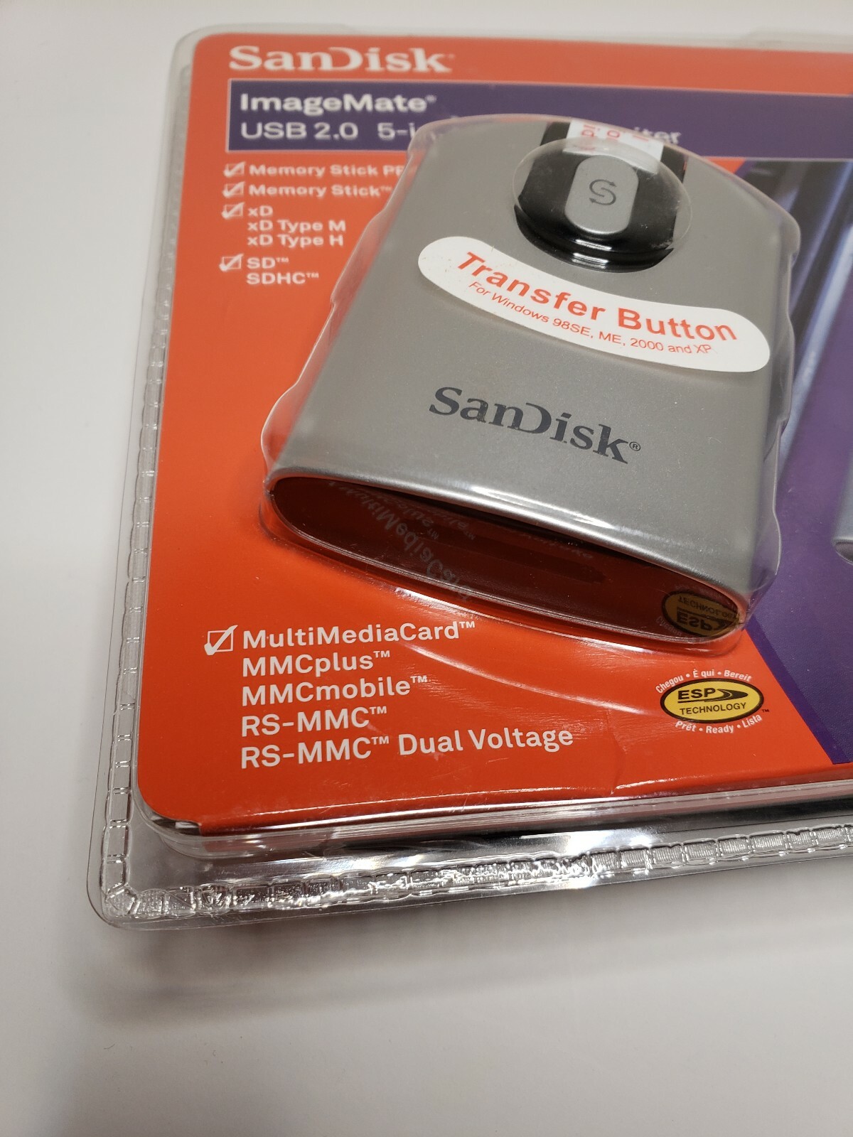 New SanDisk ImageMate USB 2.0 5-in-1 Memory Card Reader Writer sealed in package