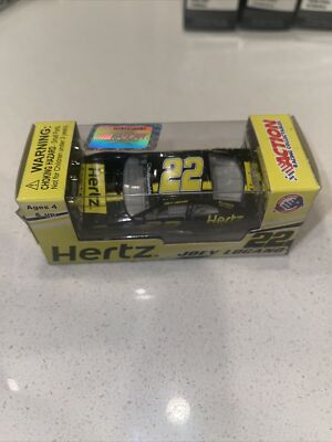 Joey Logano 2013 HERTZ BLACK MUSTANG 1/64 NASCAR Nationwide RARE
