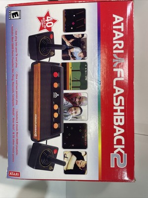Atari Flashback 2 Console Plug and Play TV Arcade Game Open Box