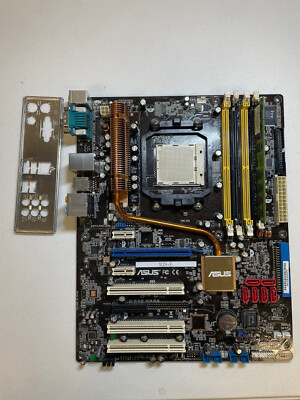 ASUS M2N-E Motherboard AM2 nForce 570 4GB DDR2 ATX AMD Athlon 64 X2 6000+ #847