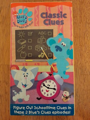 Blues Clues Classic Clues, Blue's school, something to do blue