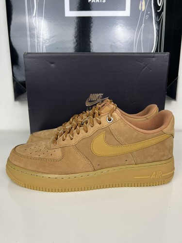 Nike Air Force 1 '07 WB Low Flax CJ9179-200 Men's Size 9.5