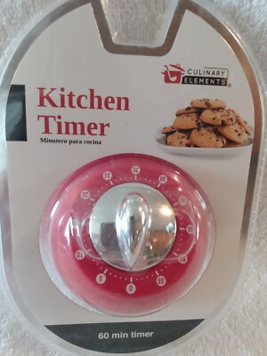 New 60 Minute Kitchen Timer by Culinary Elements