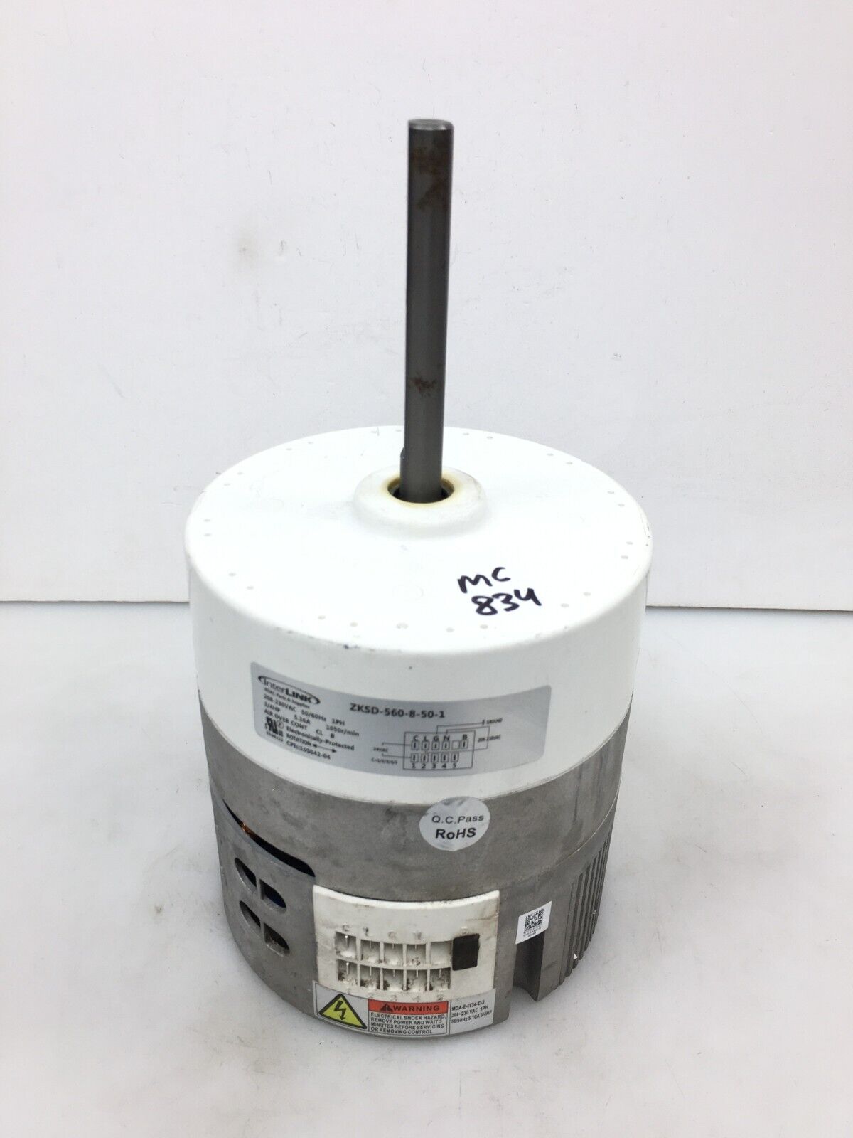 InterLink ZKSD-560-8-50-1 Programmable Blower Motor 208 InterLink ZKSD-560-8-50-1 Programmable Blower Motor 208