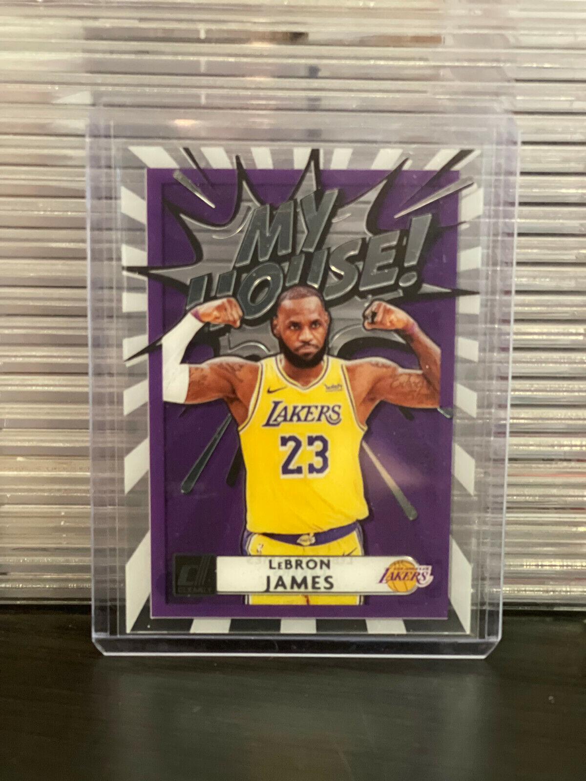 2020-2021 Panini Clearly Donruss LeBron James Base #49