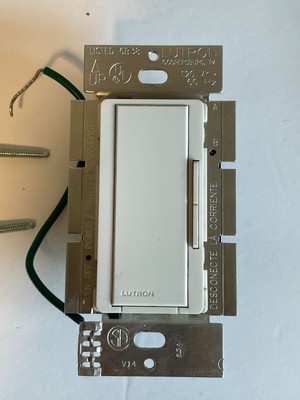 Lutron MA-R-WH White Maestro Companion 120V 8.3A Designer Digital Dimmer Switch