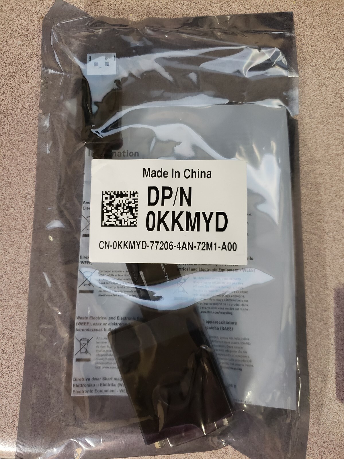 danarb084 display port to DVI dell adapter lot of 10
