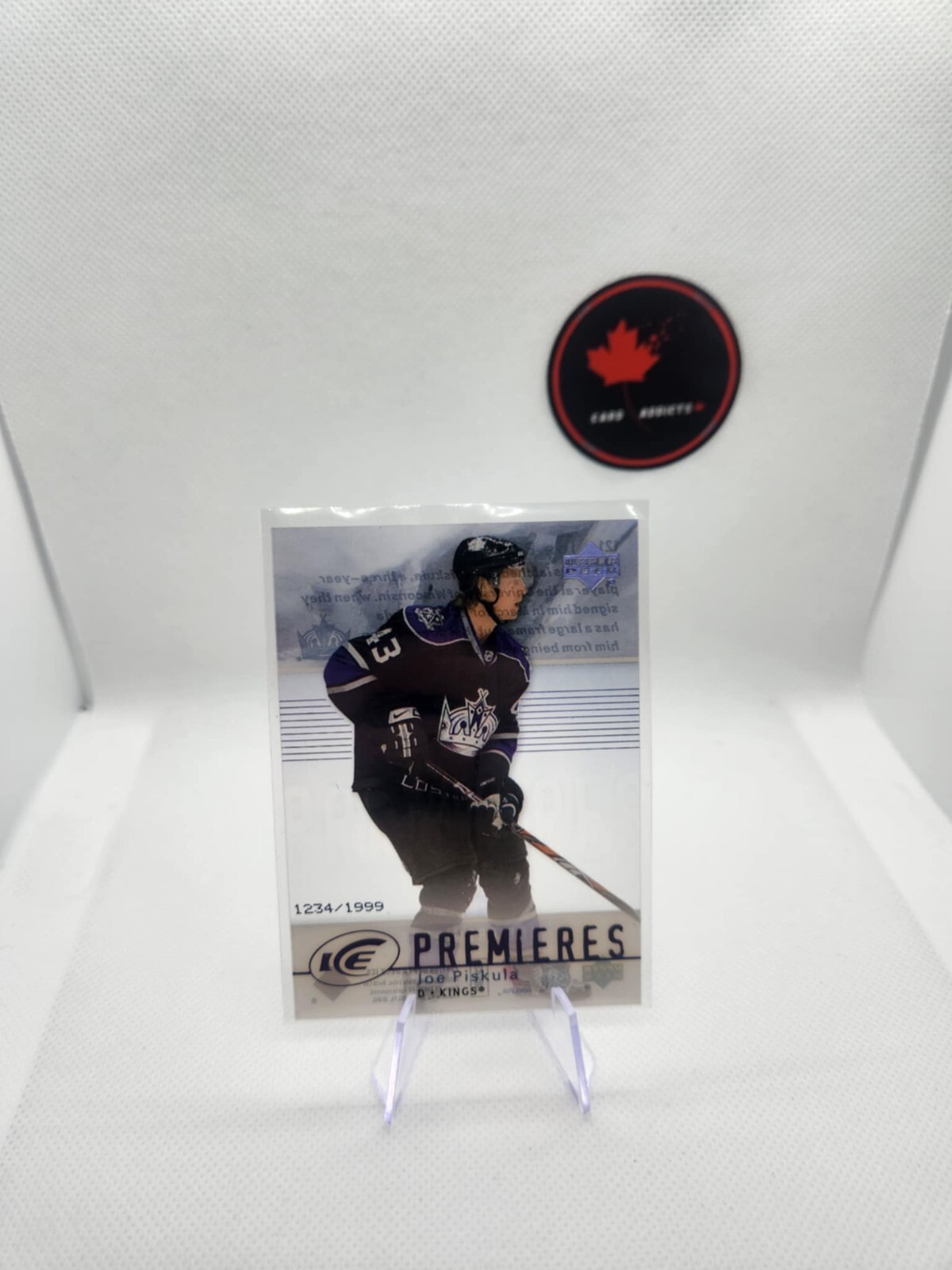 07/08 UPPER DECK ICE PREMIERES RC #121 Joe Piskula #/1999