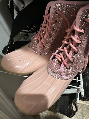 womens rain booties ankle size 8.5