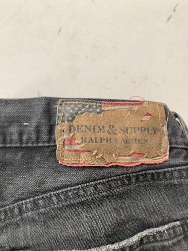 Ralph Lauren Y2k Denim & Supply Jeans mens size W34 L29 black | eBay