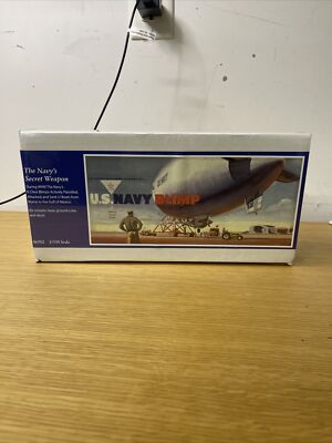 1959 Ideal ITC 1/330 US Navy Goodyear K-Class Blimp Airship Model Kit #3723 A11