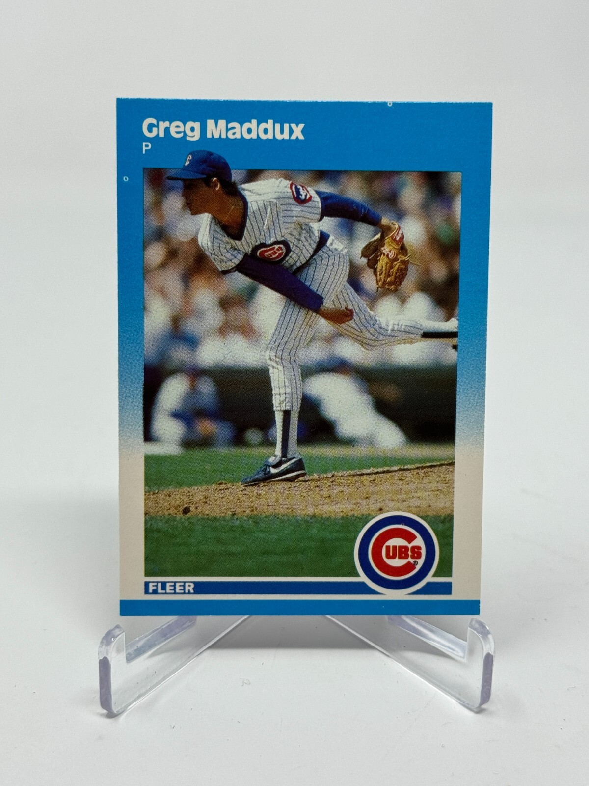 スポーツ選手 87 fleer update greg maddux rc!.! 1987 Fleer
