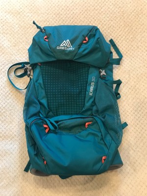 Gregory Icarus 30 Backpack. NWOT. Teal in color.