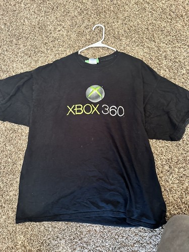 Green Tag Xbox 360 Video Game Promo T-Shirt Rare Exclusive