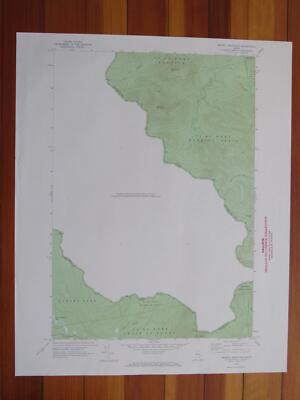Merrill Mountain 1970-73 Maine old original Vintage USGS Topo Map
