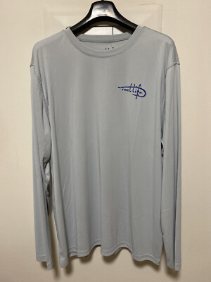 Reel Life Light Blue Sun Defender UPF 50+Long Sleeve Men's Size XXL RN: 174945