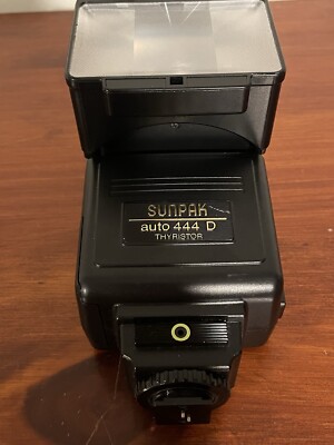SUNPAK auto 444 D Thyristor RX-1D Ricoh XR-KR  / Hot Shoe Mount