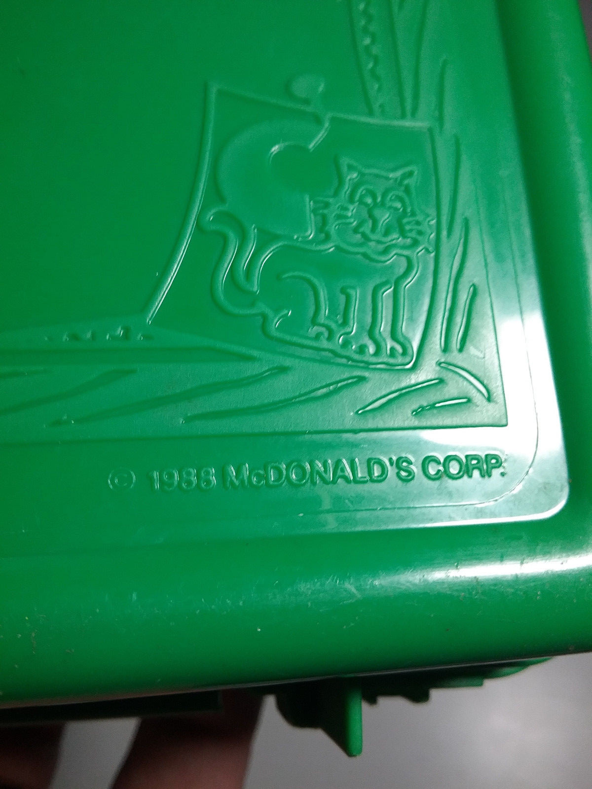 McDonalds Lunch Box Lot Of 2 Green Red Vintage 1980s 80s 1989 Ronald Grimmace