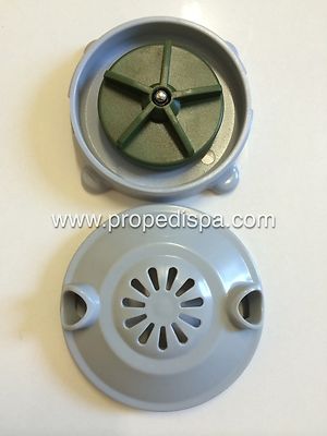 Luraco magnetic jet head for pedicure spa massage chair with disposable liner