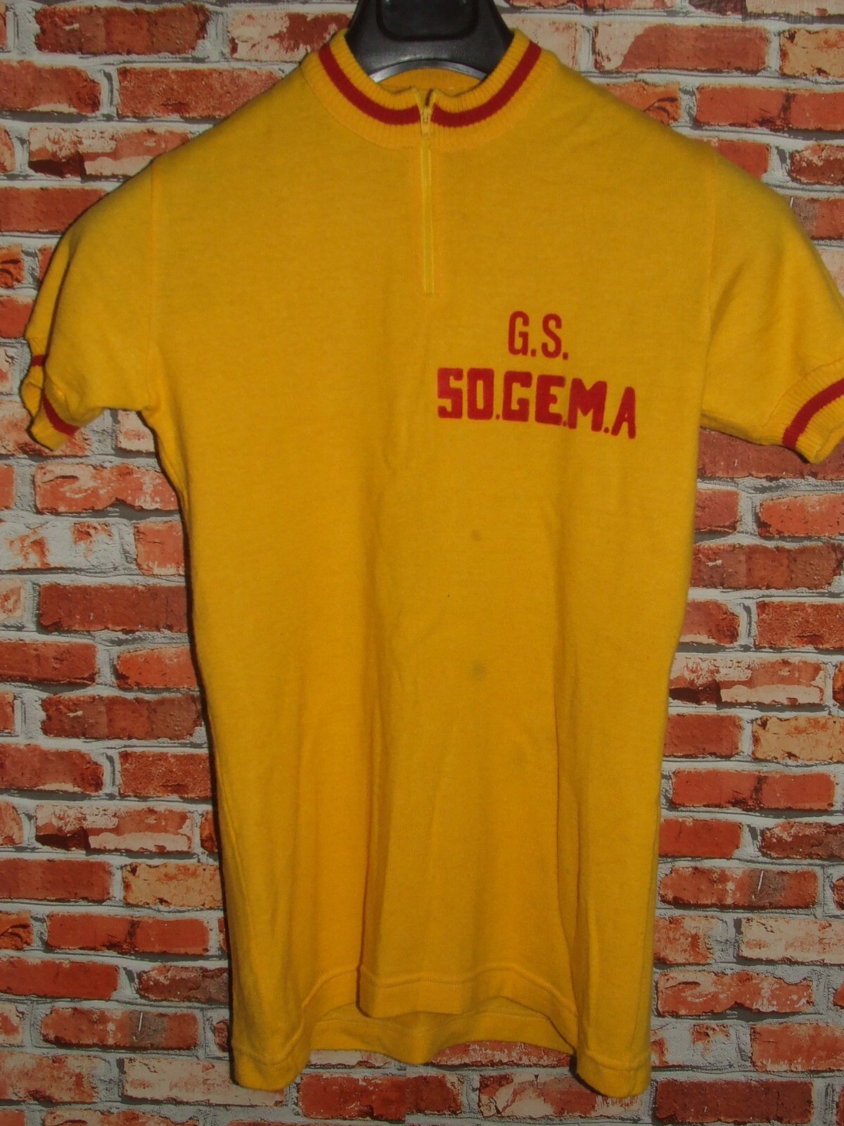 Eroica Atala Campagnolo Vintage Cycling Shirt 70'S 80% Wool