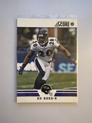 Ed Reed 2012 Score - Glossy #161 Baltimore Ravens