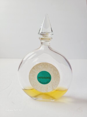 Rare Guerlain Eau de Cologne Mitsouko Vintage Bottle 20% Full? 