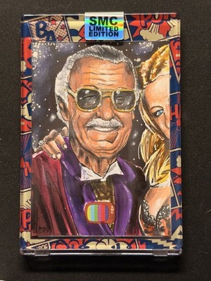 Saturday Morning Cards Excelsior! Stan Lee 2025 1/1 Sketch Auto Trading Card